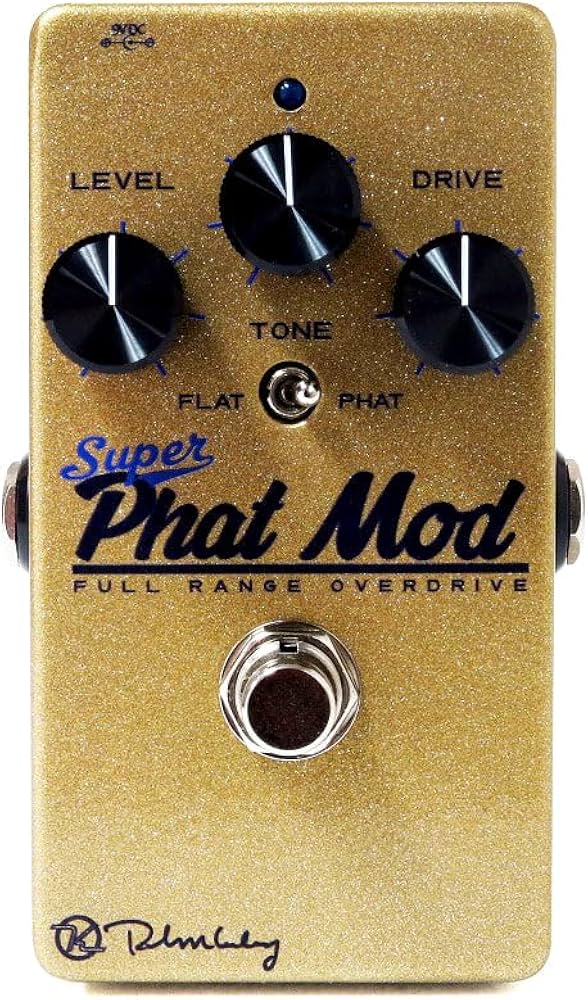 Amazon.com: Keeley Super Phat Mod Full Range Overdrive Pedal, Gold