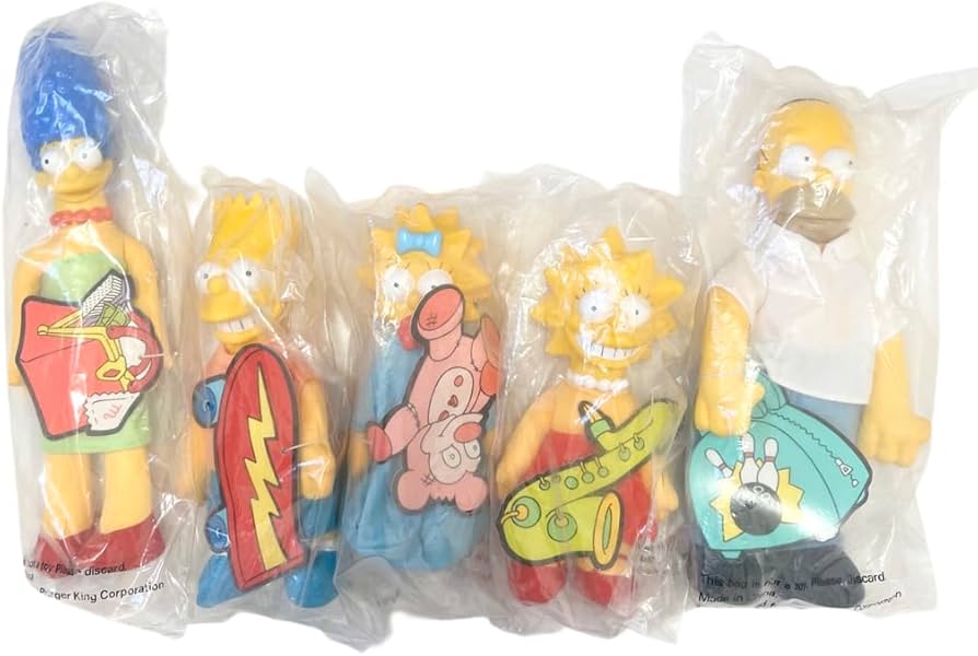 Amazon | ザシンプソンズ バーガーキング ミールトイ フィギュア 人形