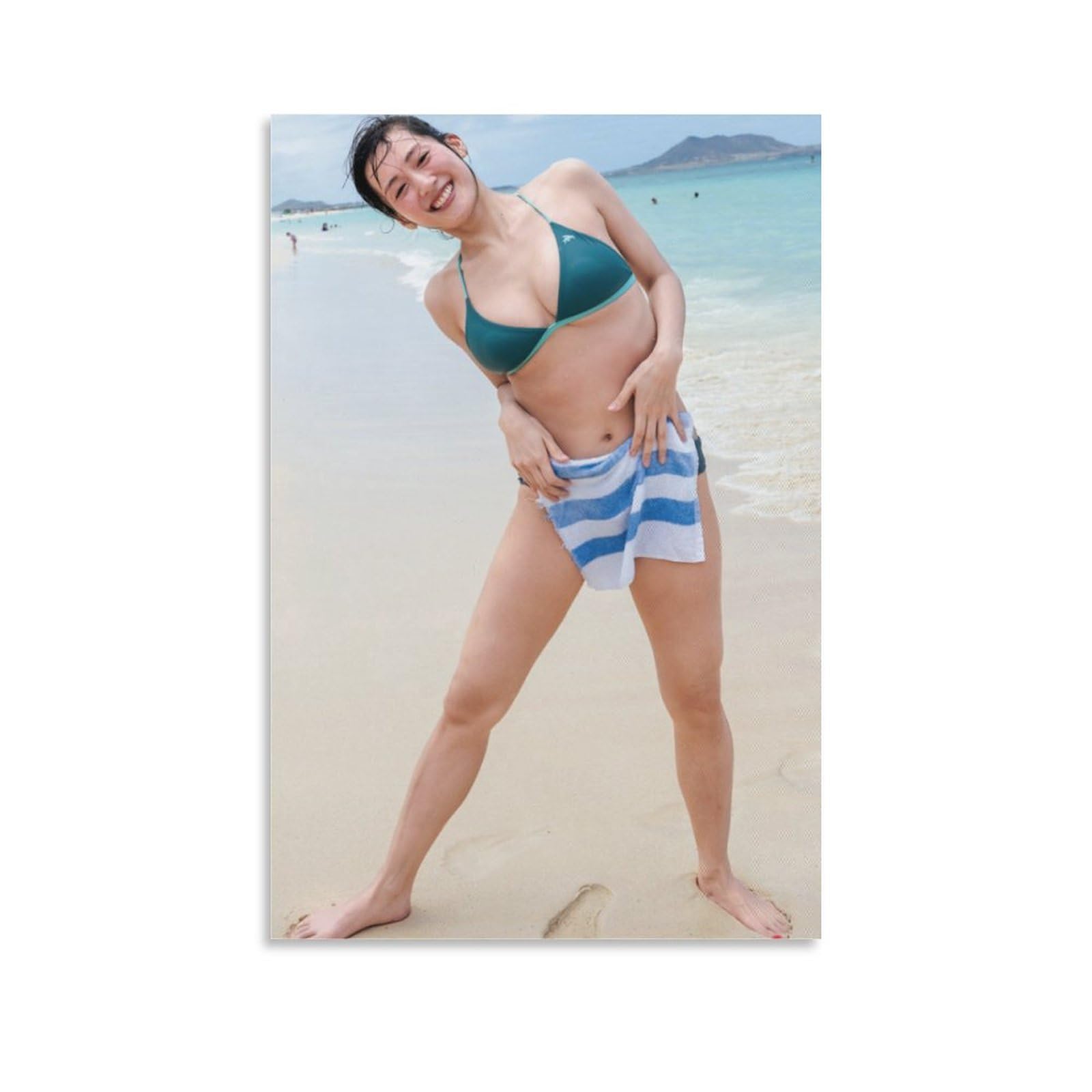 Amazon.co.jp: 綾瀬はるか グラビア水着画像写真のポスター 印刷