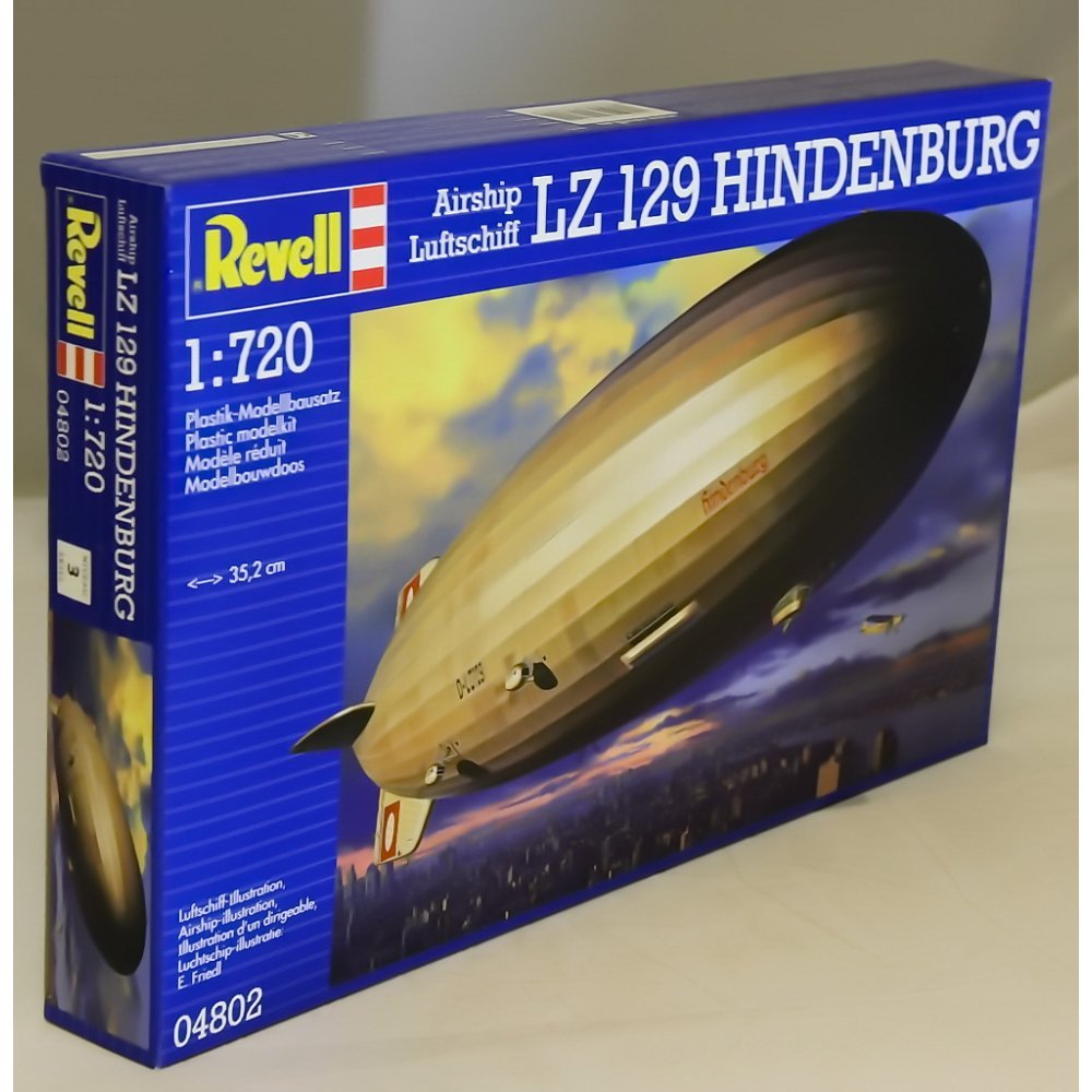 Amazon | ドイツレベル 1/720 飛行船 ヒンデンブルグ LZ-129 04802