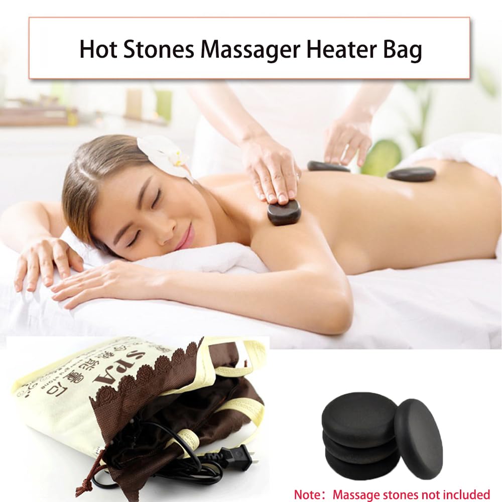 Amazon.co.jp: Skingwa ホット ストーン ウォーマー マッサージ 用