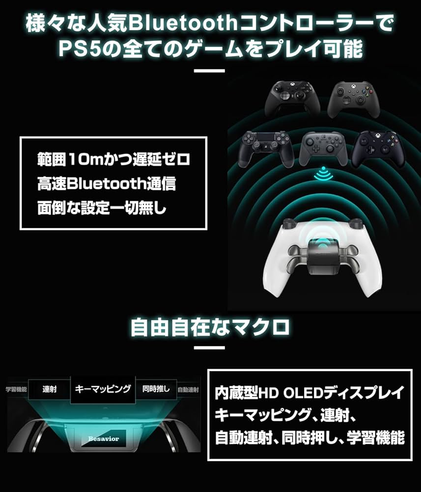 Amazon.co.jp: Besavior 2023年版 PS5 ELITE コントローラー