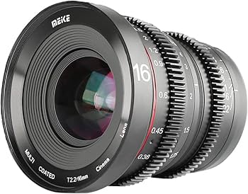 Amazon | Meike 16mm t2.2 大口径マニュアルフォーカスプライムミニ