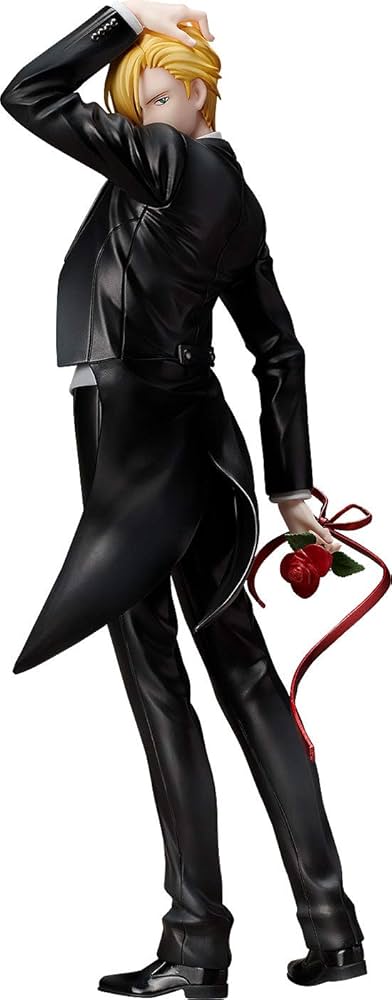 Amazon.com: Ash Lynx (Re-Run) Statue and Ring Style Banana Fish