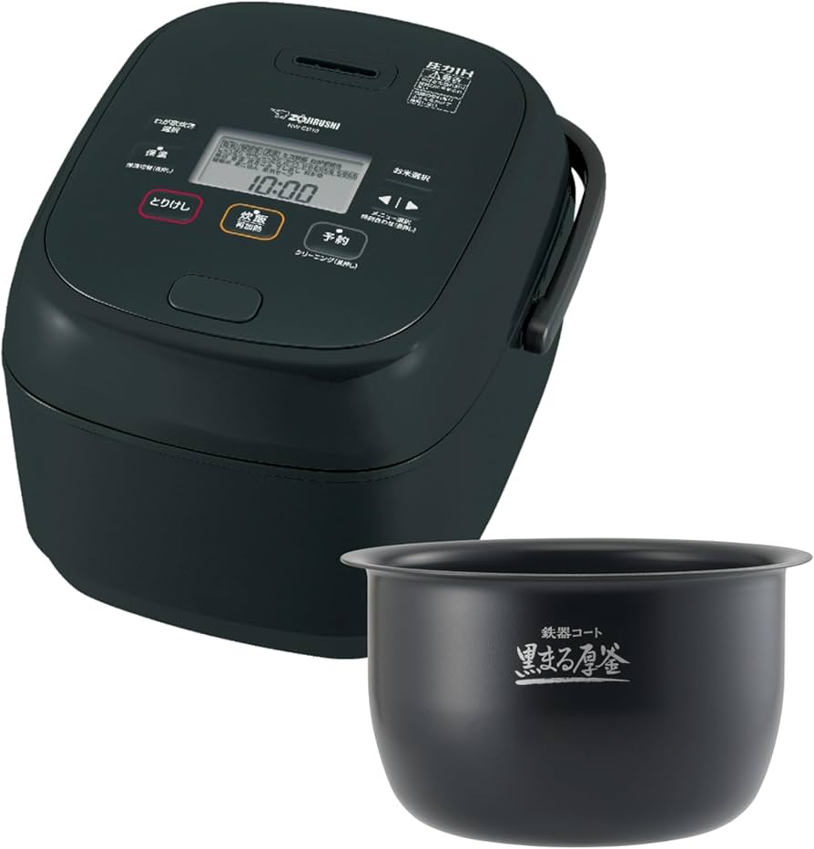 Amazon | 象印マホービン 炊飯器 5.5合 極め炊き 豪熱大火力 圧力IH