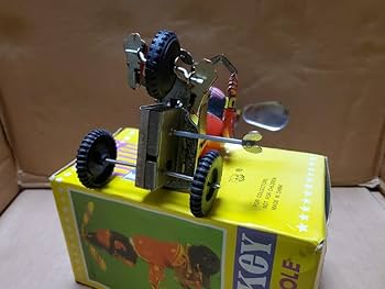 Amazon.co.jp: ブリキおもちゃ ゼンマイ式玩具 猿 サル1960年 昭和