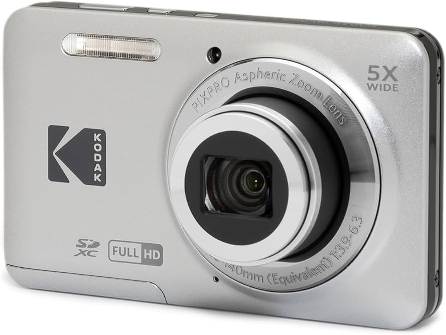 Amazon.com : KODAK PIXPRO FZ55-GRY 16MP CMOS Sensor Digital Camera