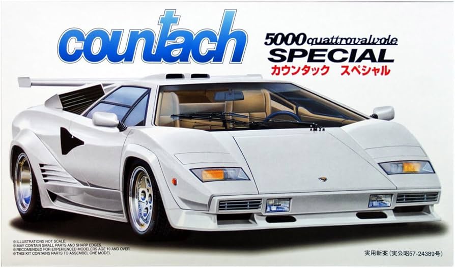 FUJIMI ディアブロ ポルシェ カウンタック プラモデル FUJIMI