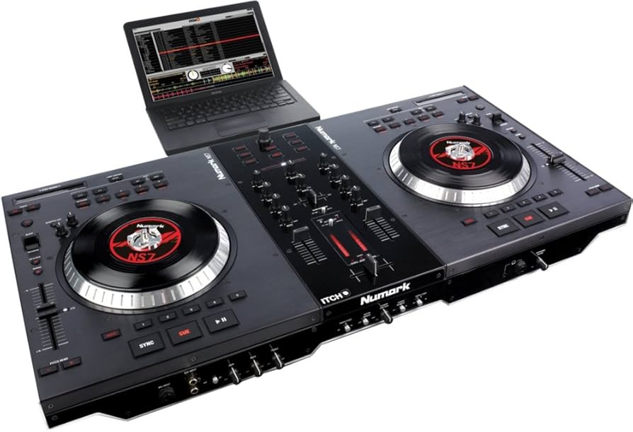 Amazon.com: Numark NS7 DJ Turntable Controller with Serato ITCH