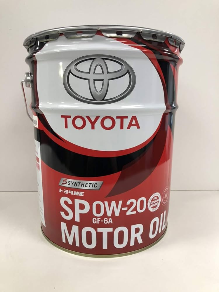 Amazon | TOYOTA 純正エンジンオイル SP 0W-20 20L 品番:08880-13203