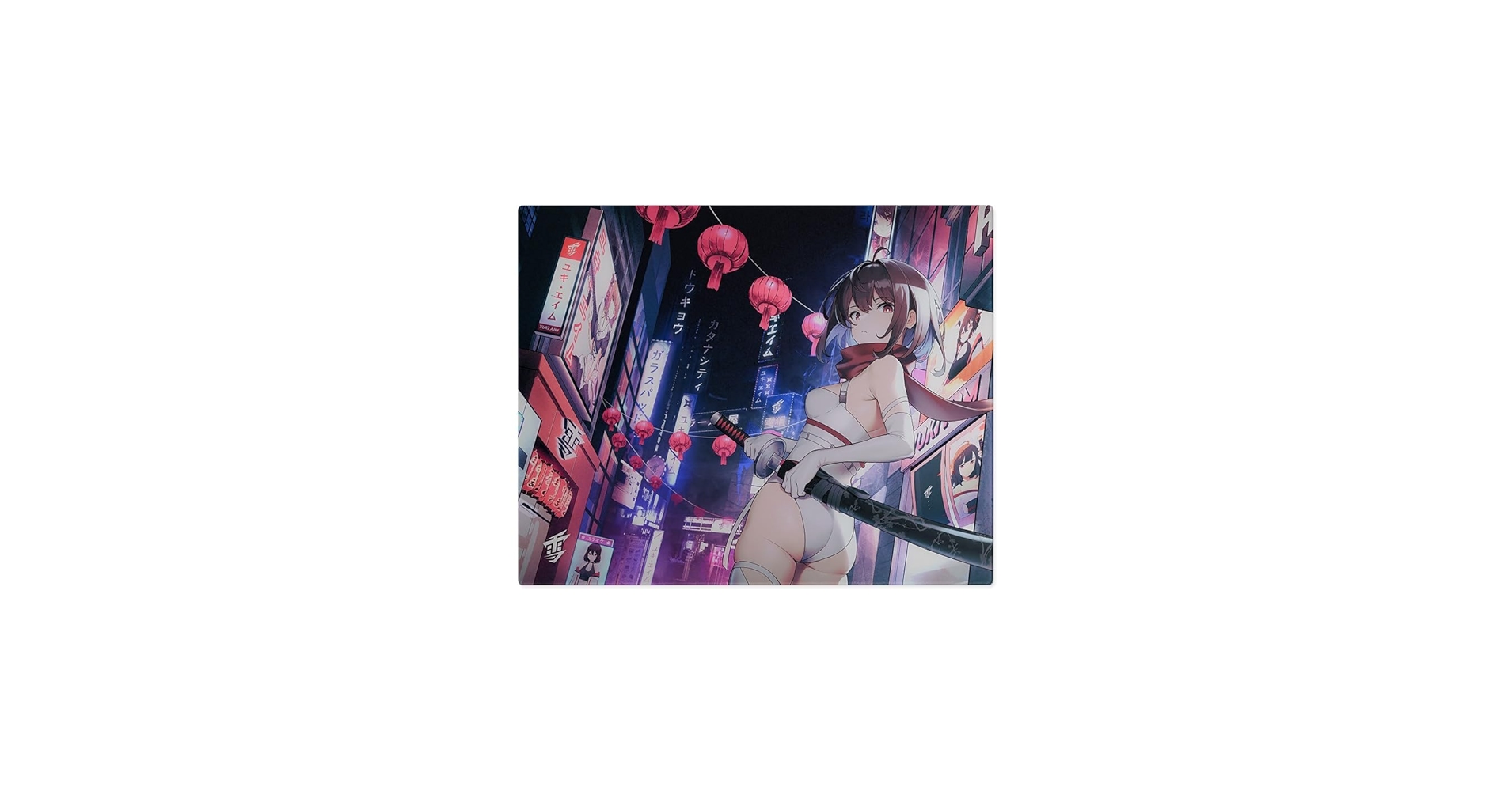 Amazon.co.jp: Yuki Aim Glass Mousepad Katana Large ガラスマウス