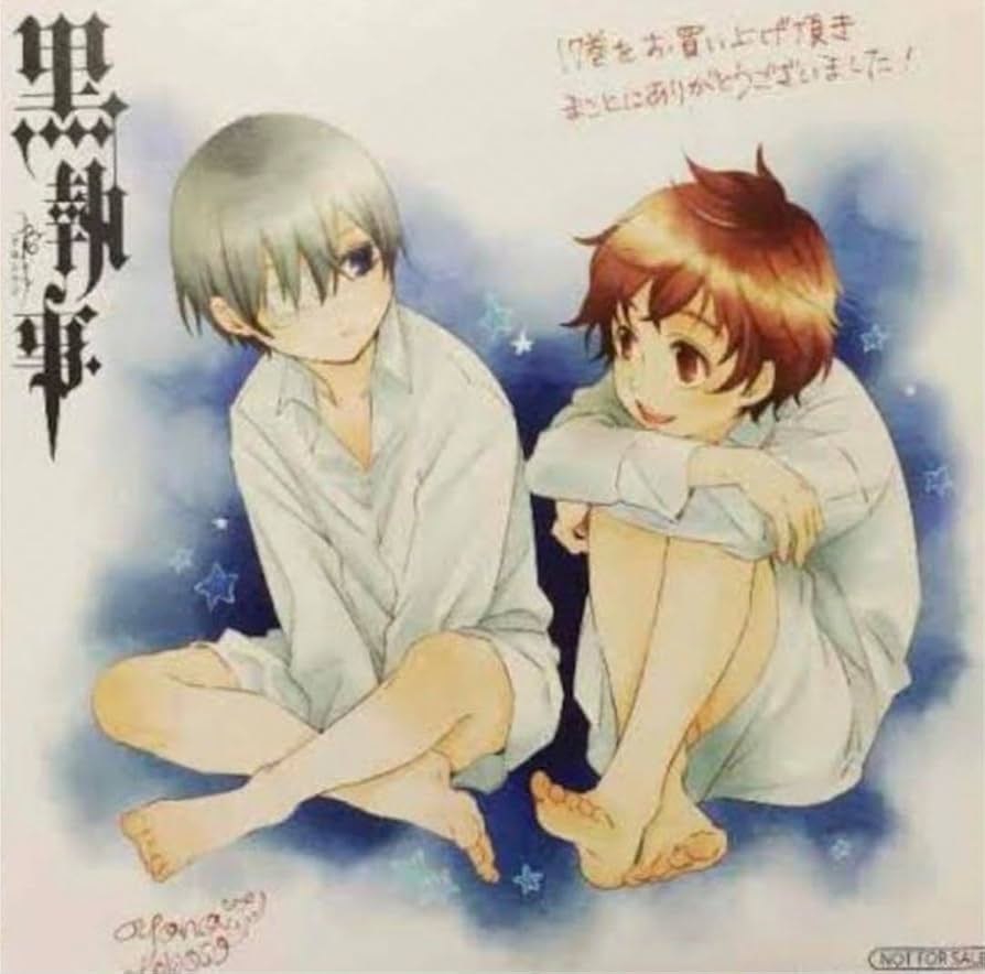 Amazon.co.jp: 黒執事 アニメイト特典 ミニ色紙 シエル・マクミラン