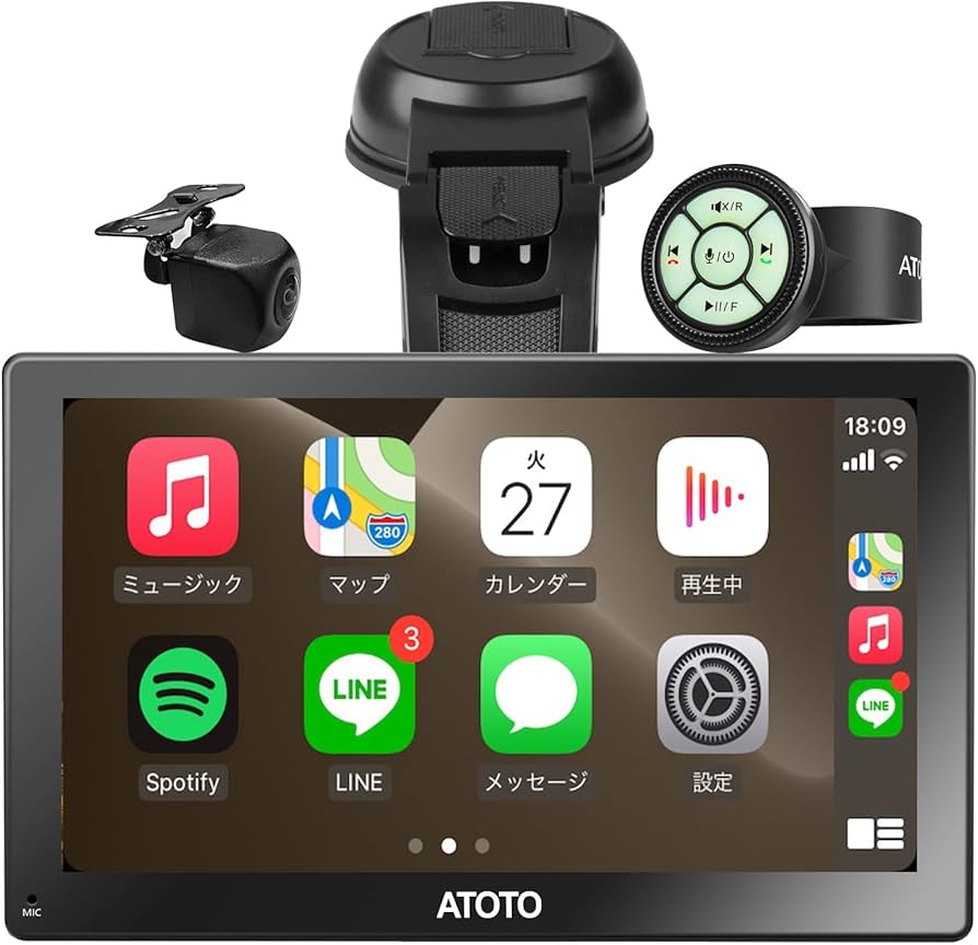 Amazon.co.jp: [9インチ] ATOTO P5 ポータブルナビ・PND、1280*720