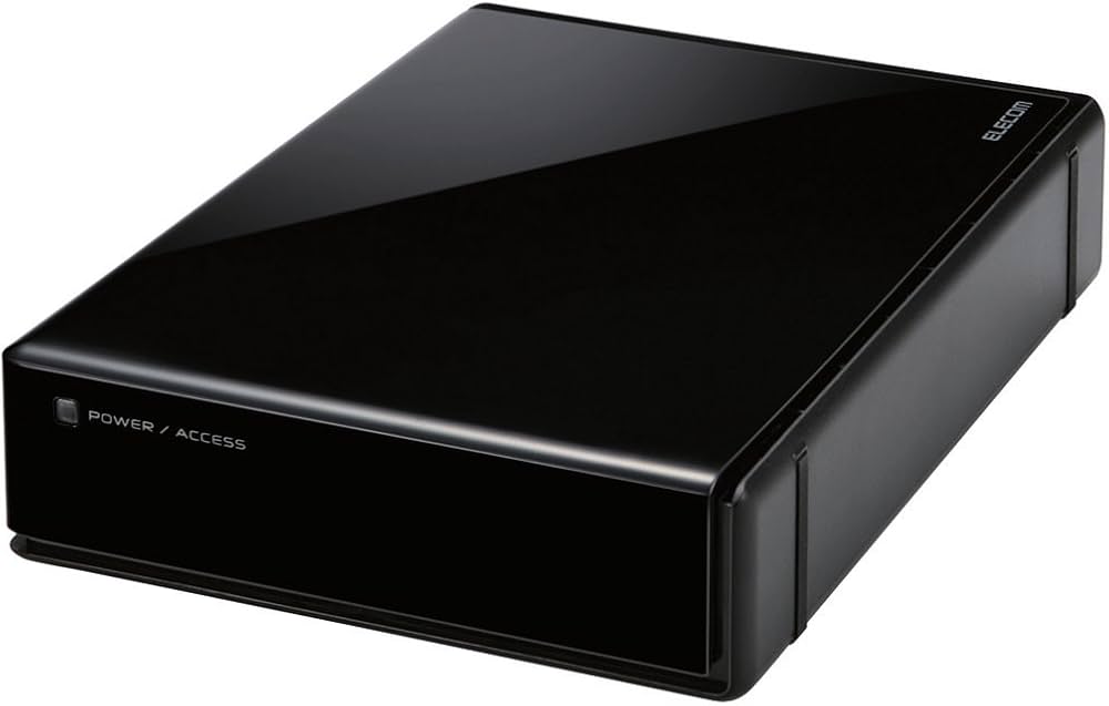 Amazon | エレコム HDD 外付けハードディスク 4TB SeeQVault対応 静音