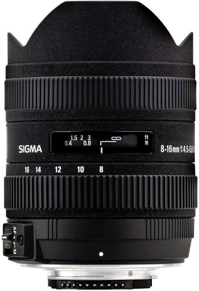 Sigma 8-16mm f/4.5-5.6 DC HSM FLD AF Ultra Wide Zoom Lens for APS