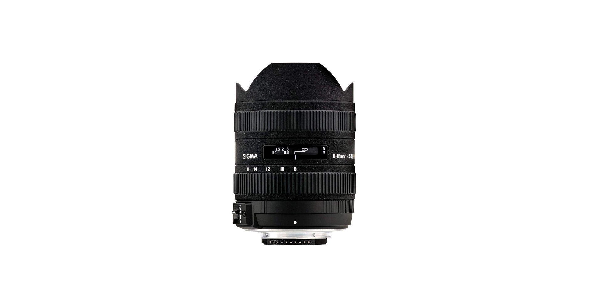Amazon.com : Sigma 8-16mm f/4.5-5.6 DC HSM FLD AF Ultra Wide Zoom