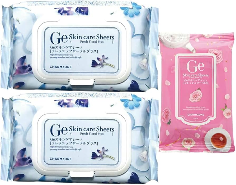 Amazon | チャームゾーン Geスキンケアシート フレッシュフローラル