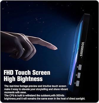 Amazon.co.jp: Shimbol CP5 5インチ 電話 Vlog 自撮りモニター