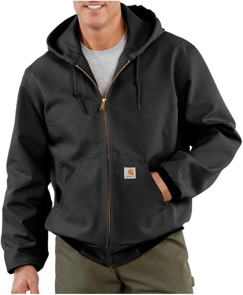 Amazon.com: Carhartt Men's Loose Fit Firm Duck Thermal-Lined