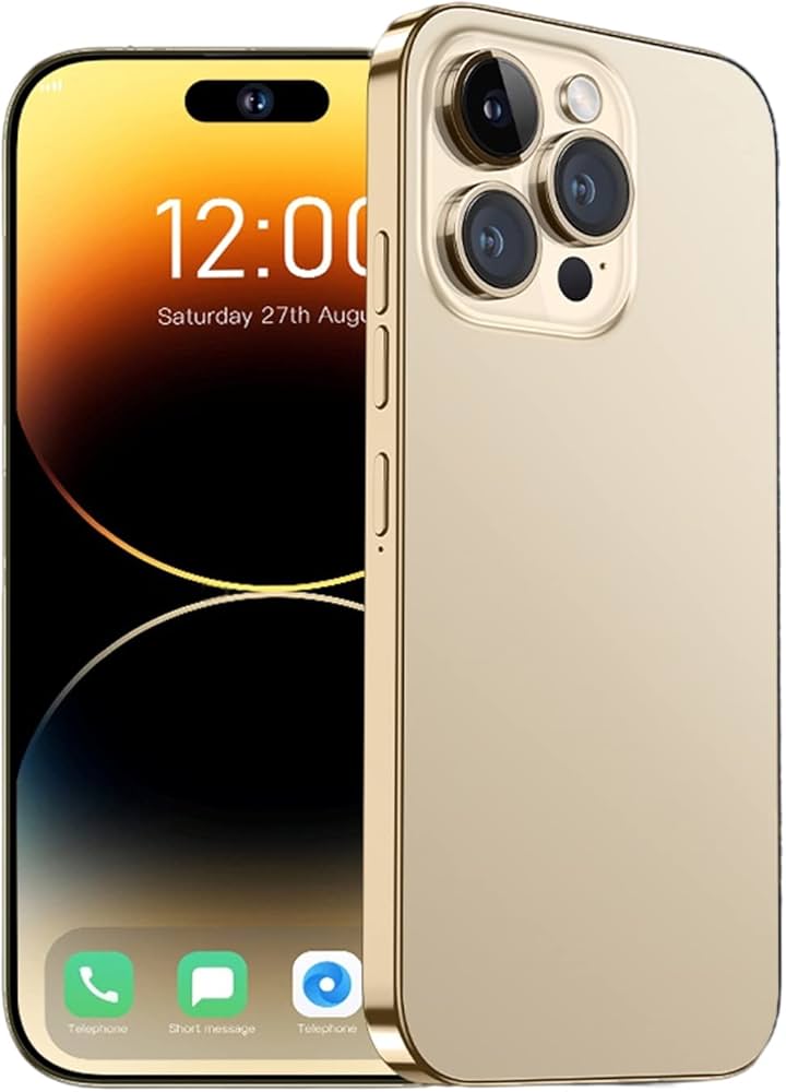 Amazon | I4ProMax 4Gスマートフォン，6.82 インチ HD スクリーンと