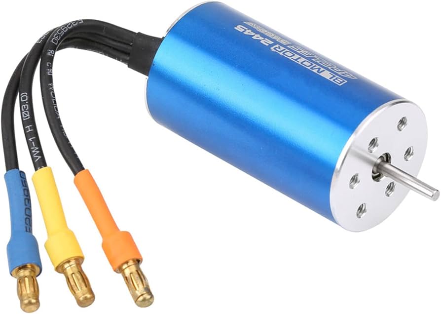 Amazon | 2445 5400KV センサーレス ブラシレス モーター、￠2.3mm