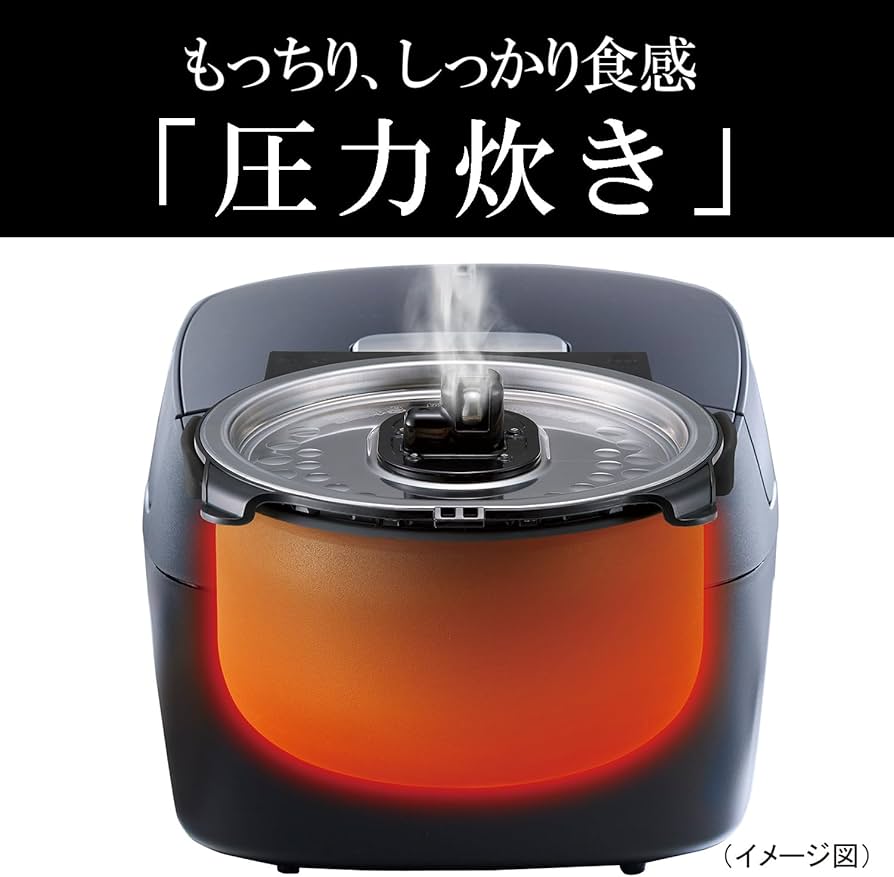 Amazon | タイガー魔法瓶(TIGER) 炊飯器 5.5合 圧力IH 炊きたて 遠赤5