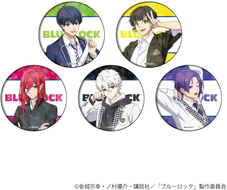 Amazon.co.jp: ブルーロック?潔世一くん?制服ホログラム缶バッジ56点