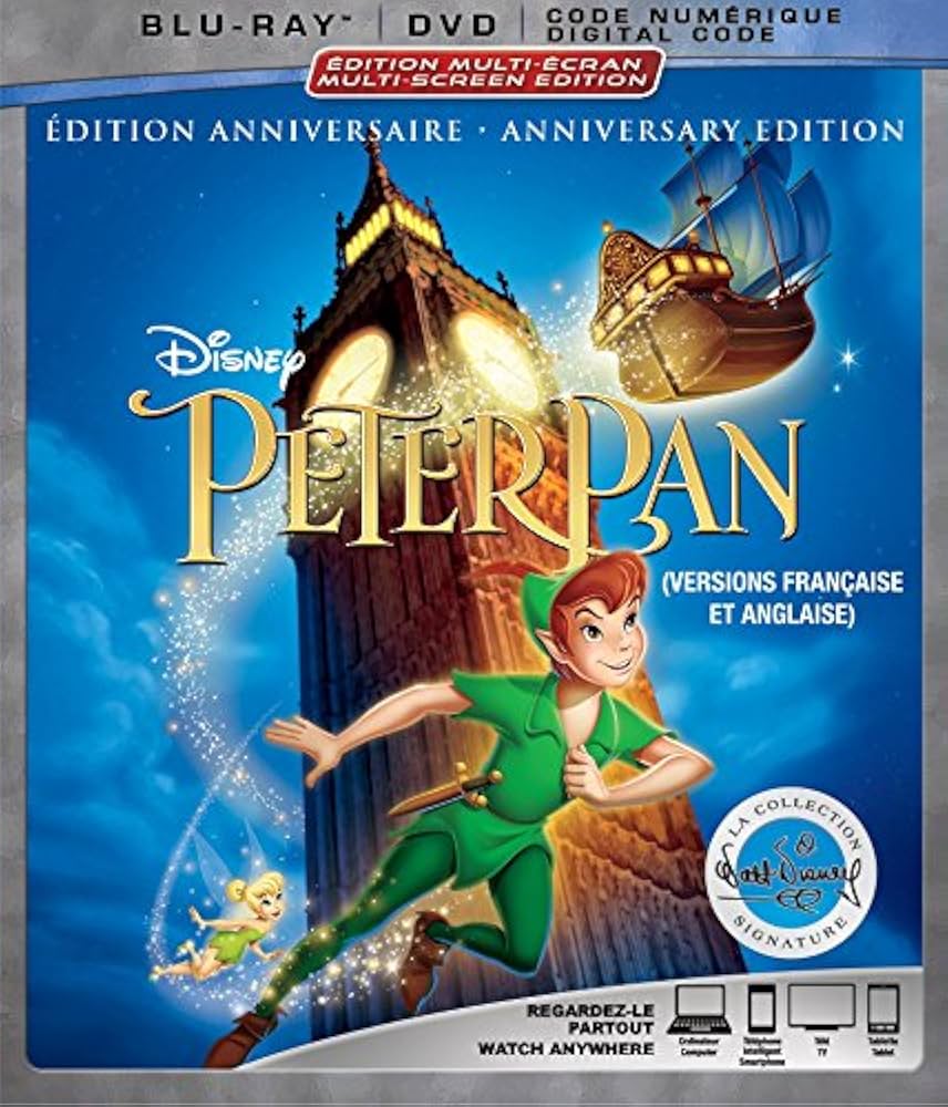 Amazon.com: Peter Pan [Blu-ray + DVD + Digital HD] : Movies & TV