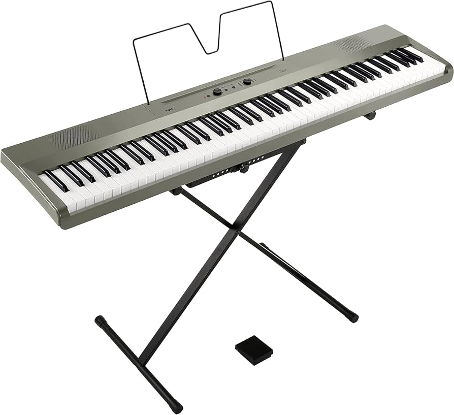 Amazon | KORG コルグ 電子ピアノ 88鍵盤 Liano L1SP 薄さ7cm 6kgの