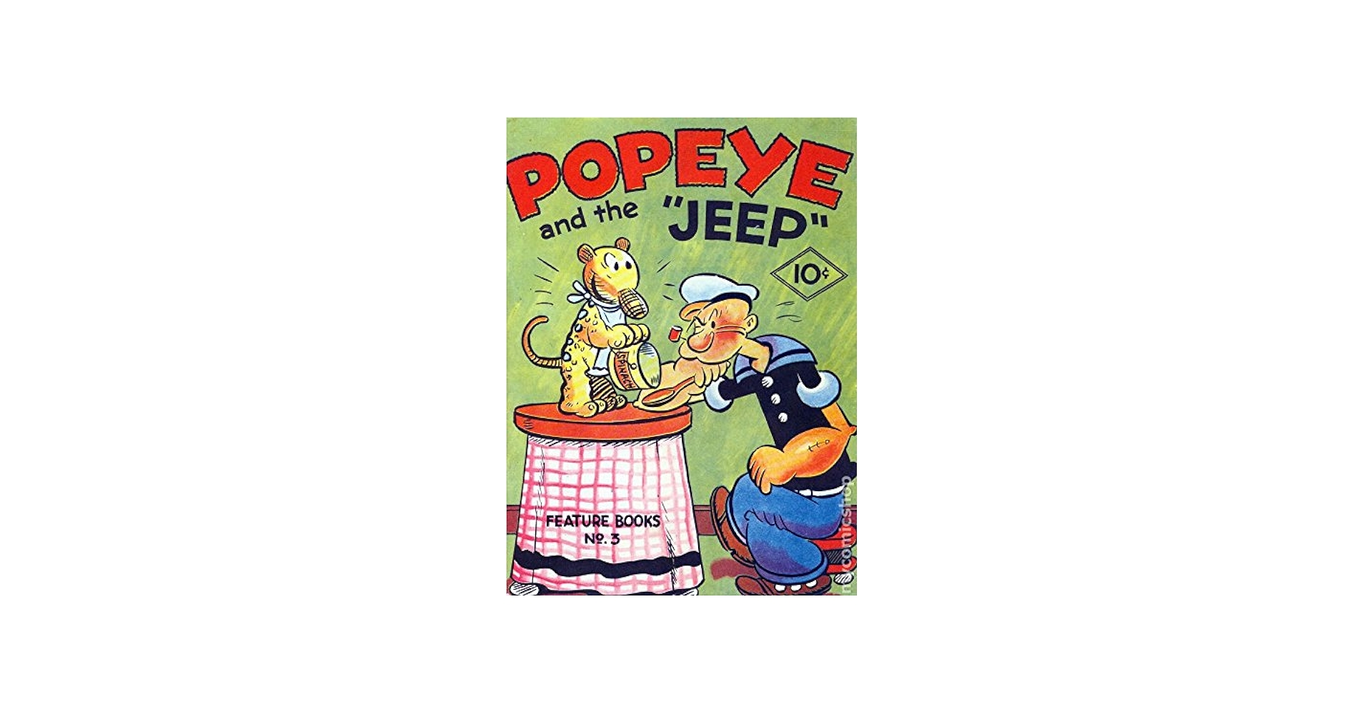 Popeye & the Jeep: E.C. Segar: Amazon.com: Books
