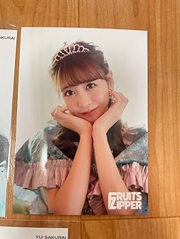 Amazon.co.jp: フルーツジッパー櫻井優衣生写真3枚セット : おもちゃ