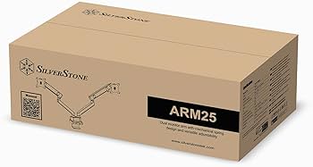Amazon.com: SilverStone Technology ARM25 Dual Monitor Arm with