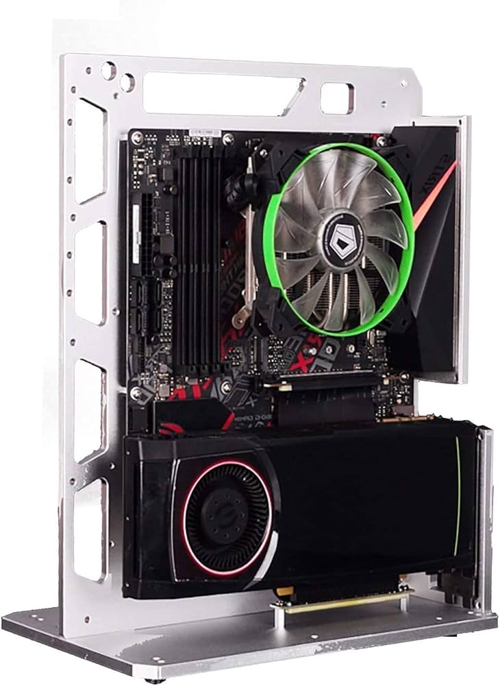 Amazon.co.jp: DIY PC ケース ホルダー 開放型 ケース ATX MATX ITX用