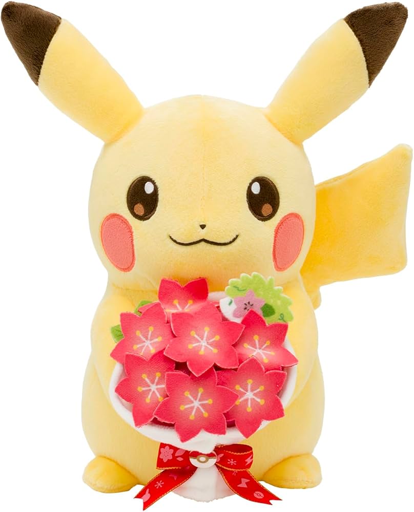 ピカチュウ ぬいぐるみ ポケモントレーナー レッド バッジ付き 2026年