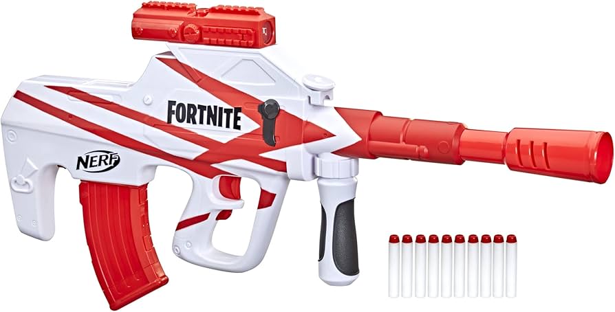 Amazon.com: Nerf Fortnite B-AR Motorized Dart Blaster - Fortnite
