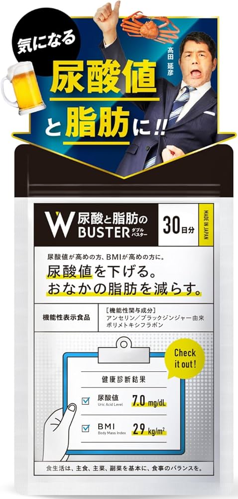 Amazon | 【髙田延彦愛用×医師監修】ロカボワークス 尿酸と脂肪の