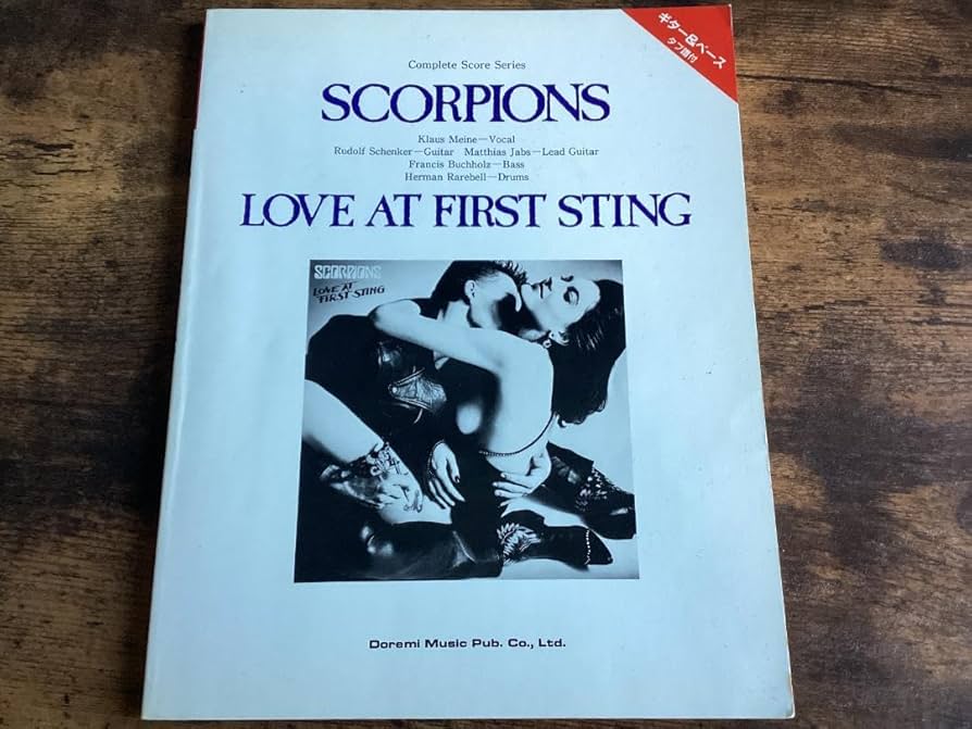 Amazon.co.jp: 楽譜スコーピオンズ禁断の刺繍SCORPIONSタブ譜バンド