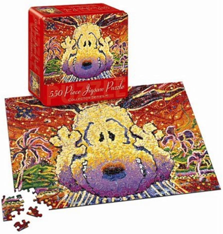 Amazon.com: USAOPOLY Snoopy Everhart LA Puzzle : Toys & Games