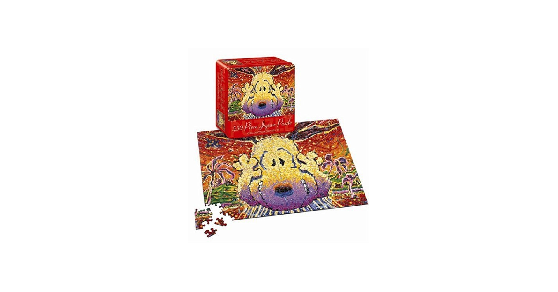 Amazon.com: USAOPOLY Snoopy Everhart LA Puzzle : Toys & Games