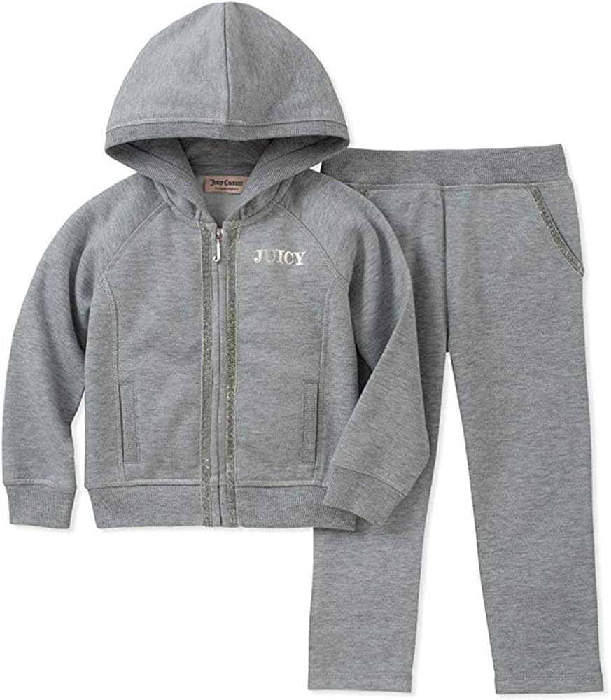 Amazon.com: Juicy Couture Two Piece Velour Jog Set (5) : Clothing