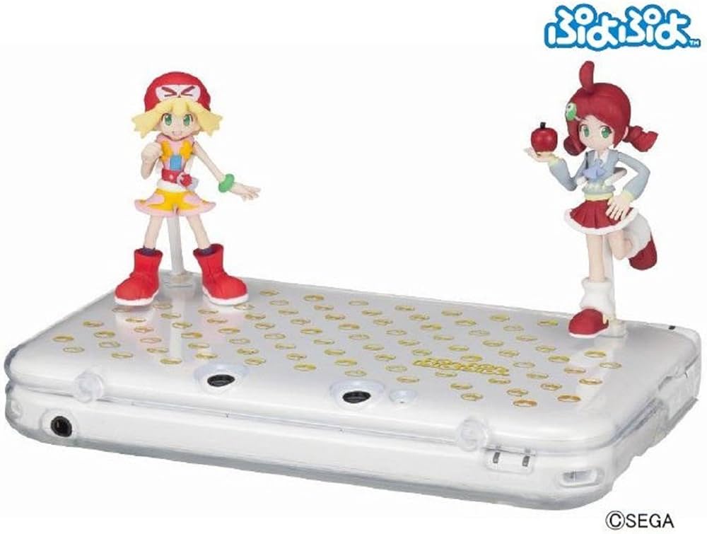 Amazon.co.jp: ぷよぷよフィギュア付き3DS LLカバーセット : ゲーム