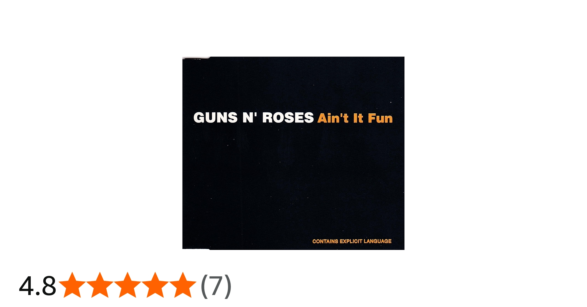 Amazon.co.jp: Ain't it fun [Single-CD]: ミュージック