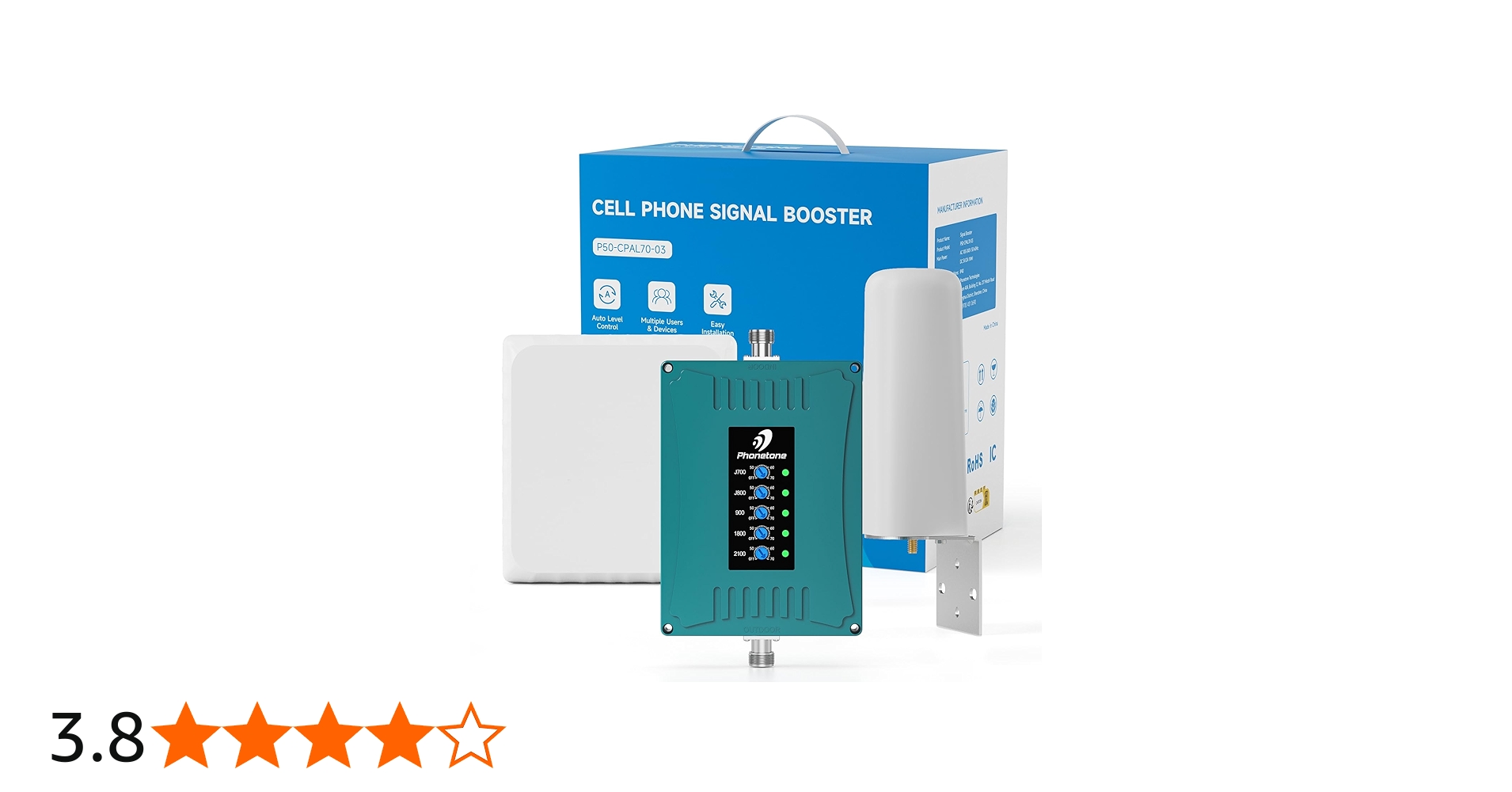 Amazon.co.jp: 携帯電話家庭用信号増強器｜全てのキャリア対応｜全方向