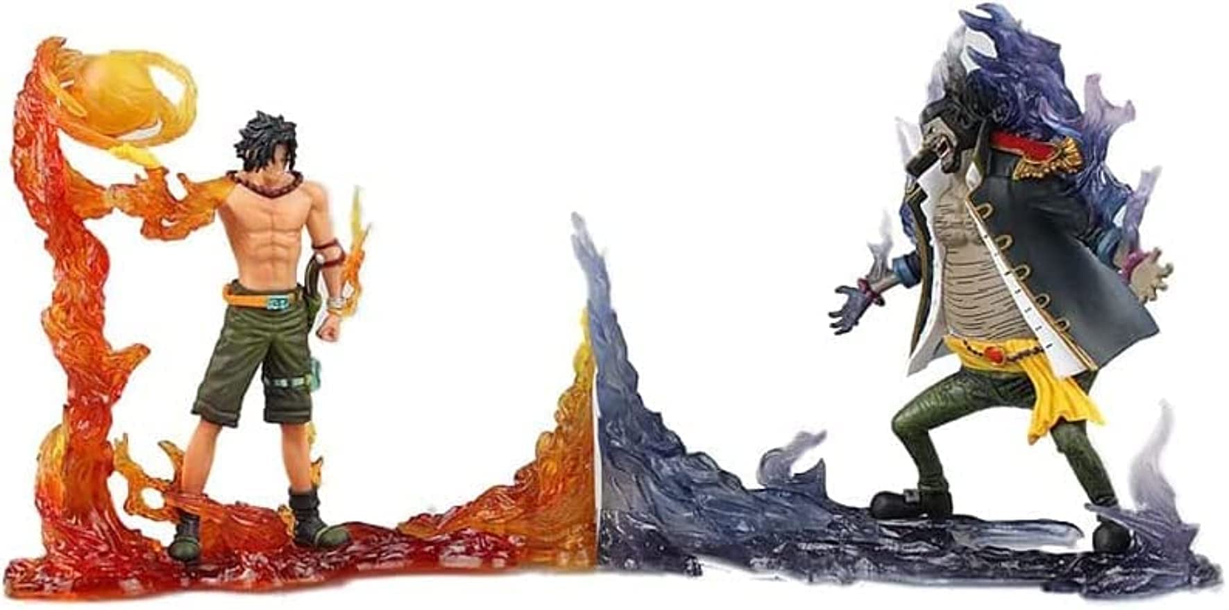 Amazon | ワンピースDXF組立能力対決炎帝エース対戦黒ひげダーク