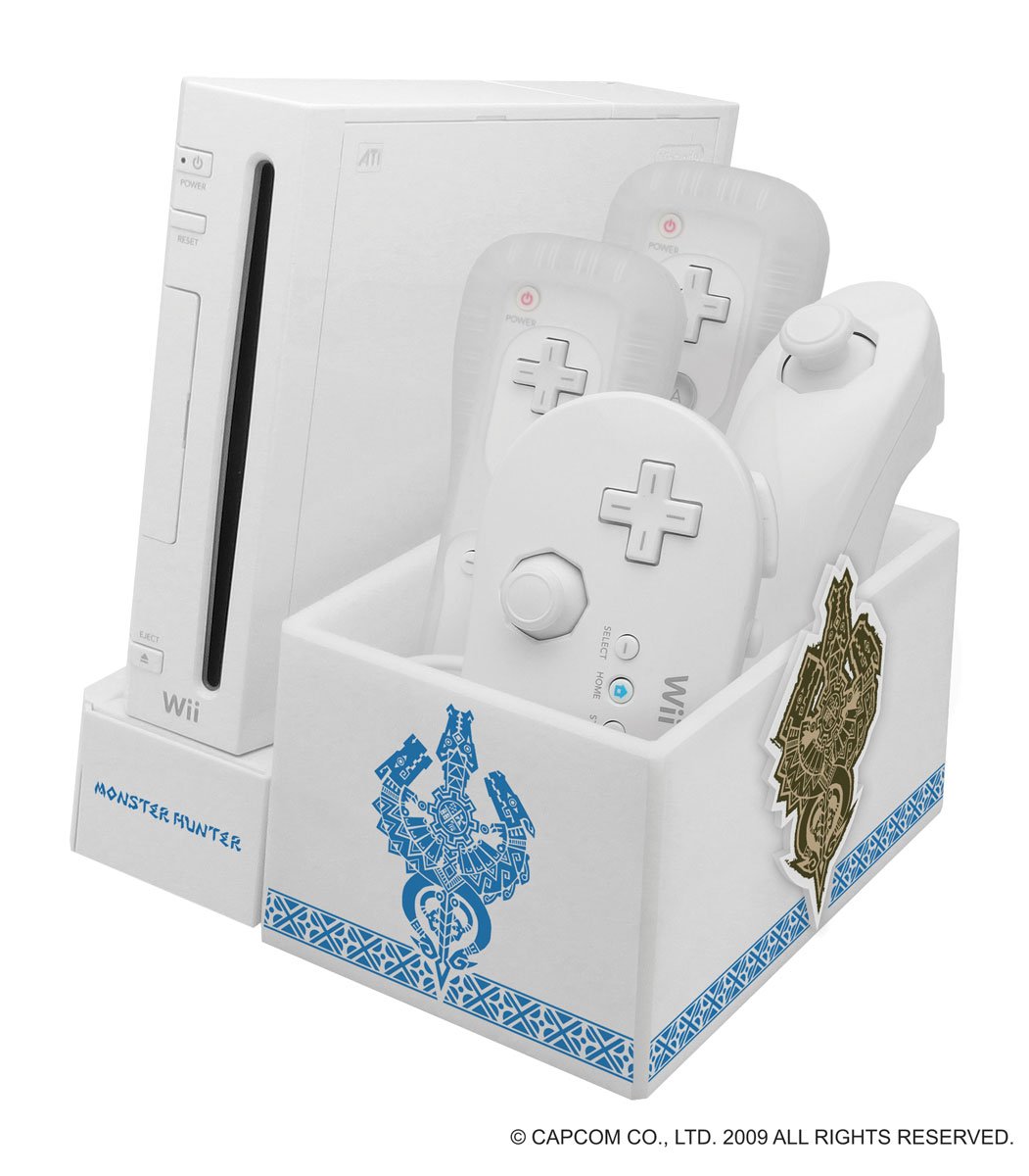 Amazon | Wii スタンドセット モンスターハンター3 (トライ) | ケース