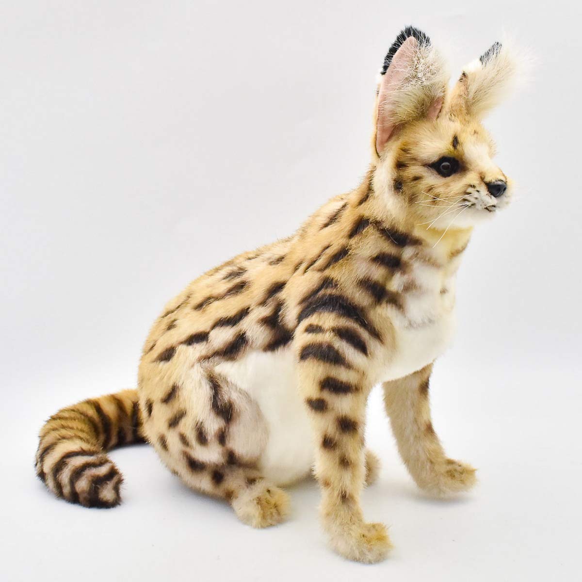 Amazon.co.jp: HANSA ハンサ ぬいぐるみ 7373 サーバルキャット 44