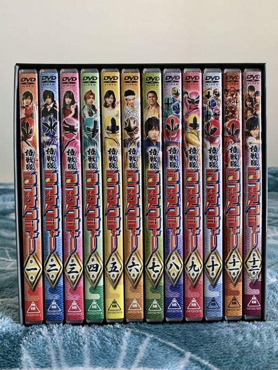 レンタル落ち】侍戦隊シンケンジャー全12巻 レンタル落ち】侍戦隊シン
