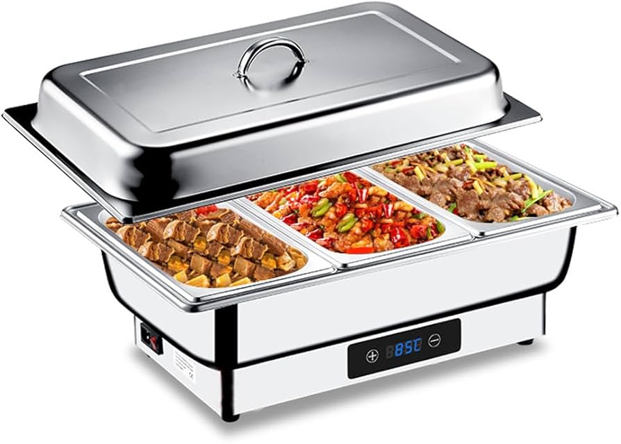 Amazon.co.jp: ビュッフェサーバー 湯煎式 チェーフィングディッシュ