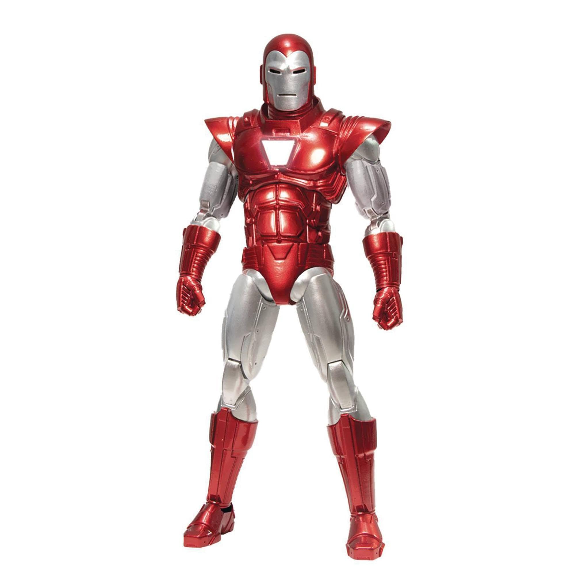 Amazon.com: Mezco ONE:12 Collective Iron Man: Silver Centurion