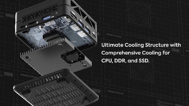 Amazon.com: MINISFORUM Mercury EM680 Mini PC AMD Ryzen 7 6800U